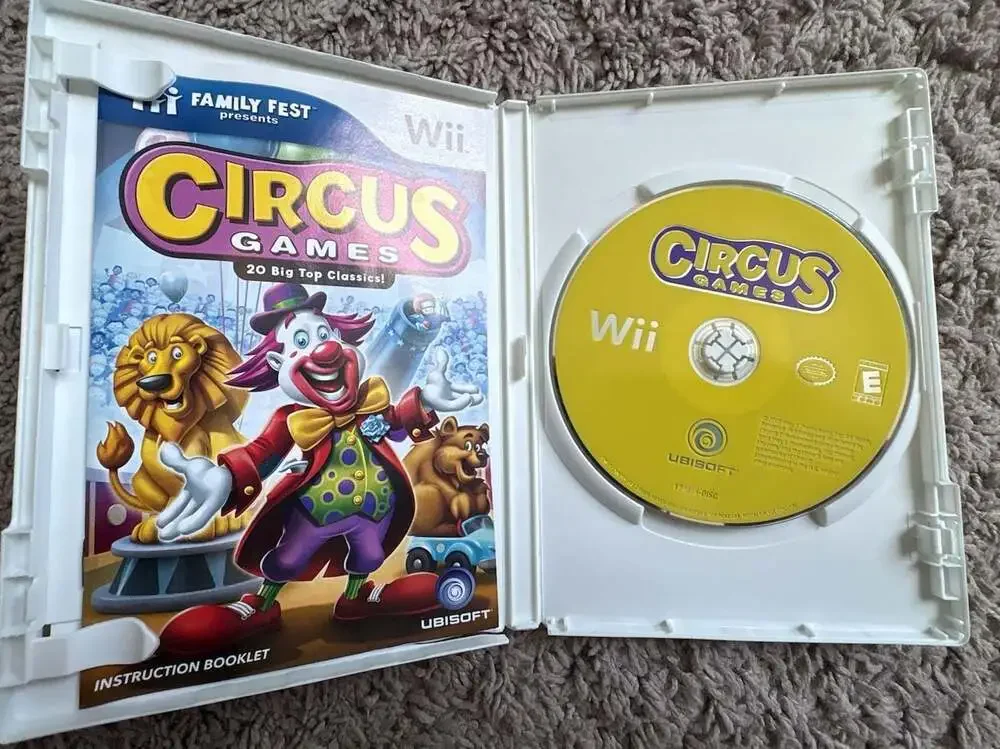 Family Fest Presents Circus Games for Nintendo Wii